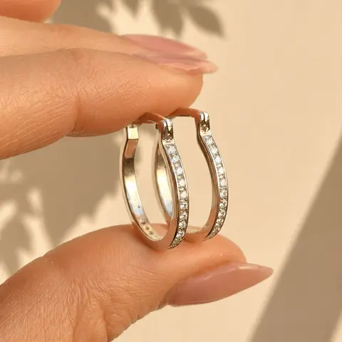 Aros Stras — Plata — Principal