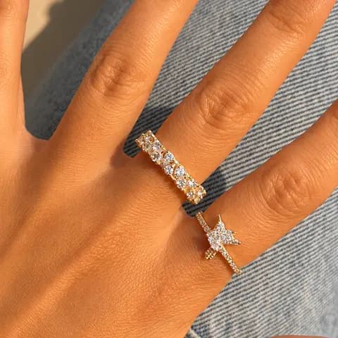 Anillo Picaflor — Plata — Detalle