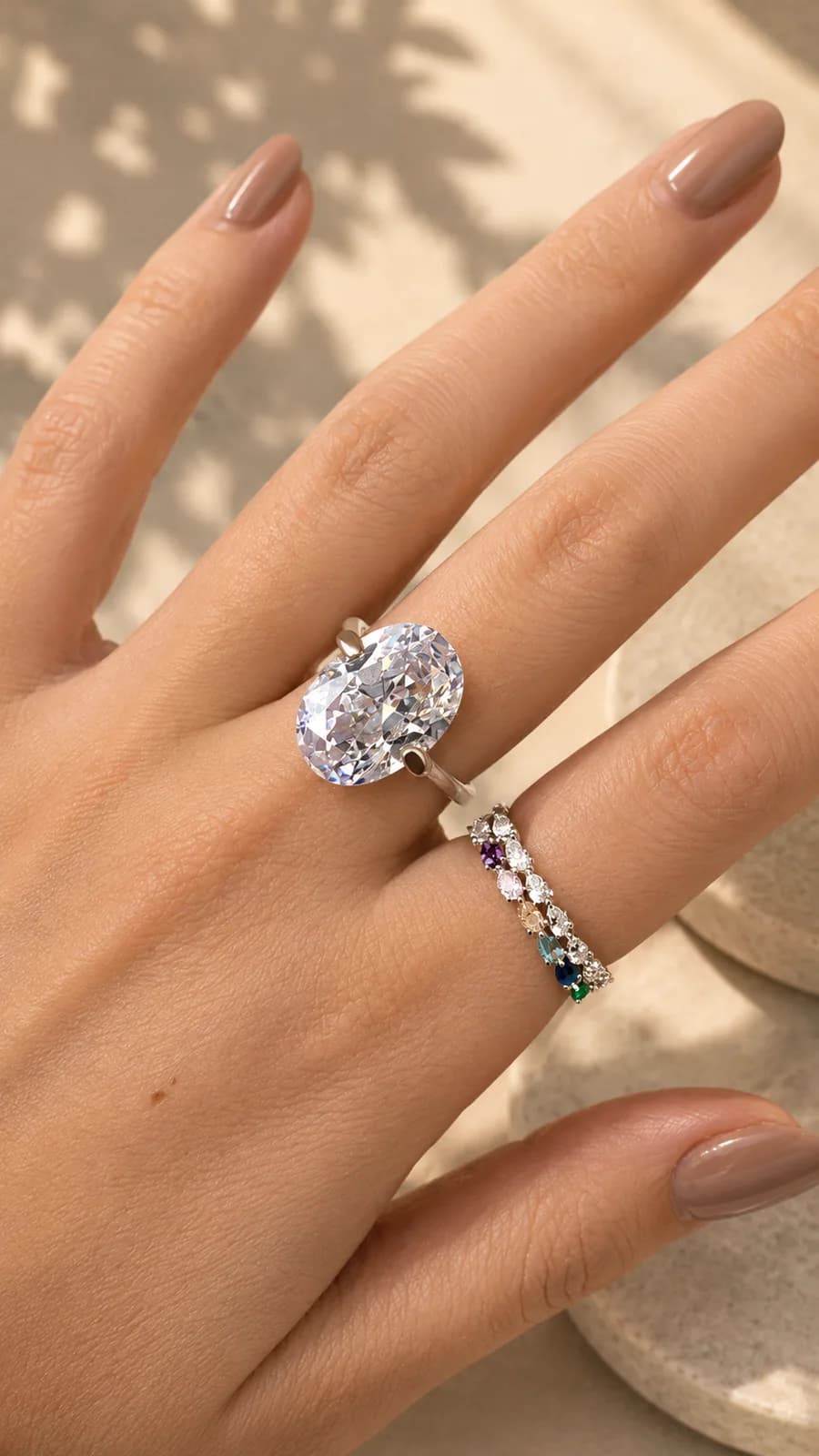 Anillo Diamante Obalo