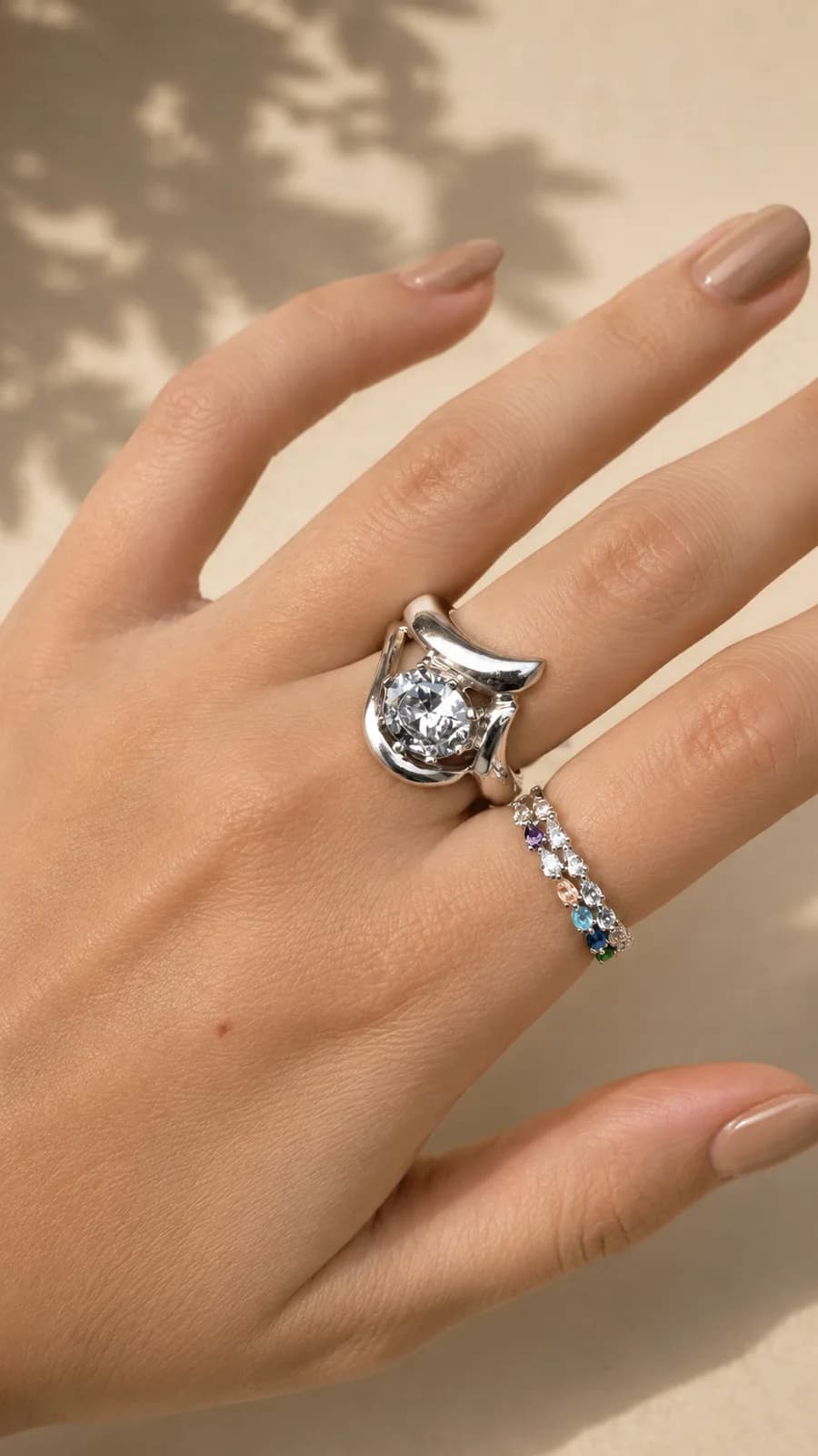 Anillo Diamante Raro