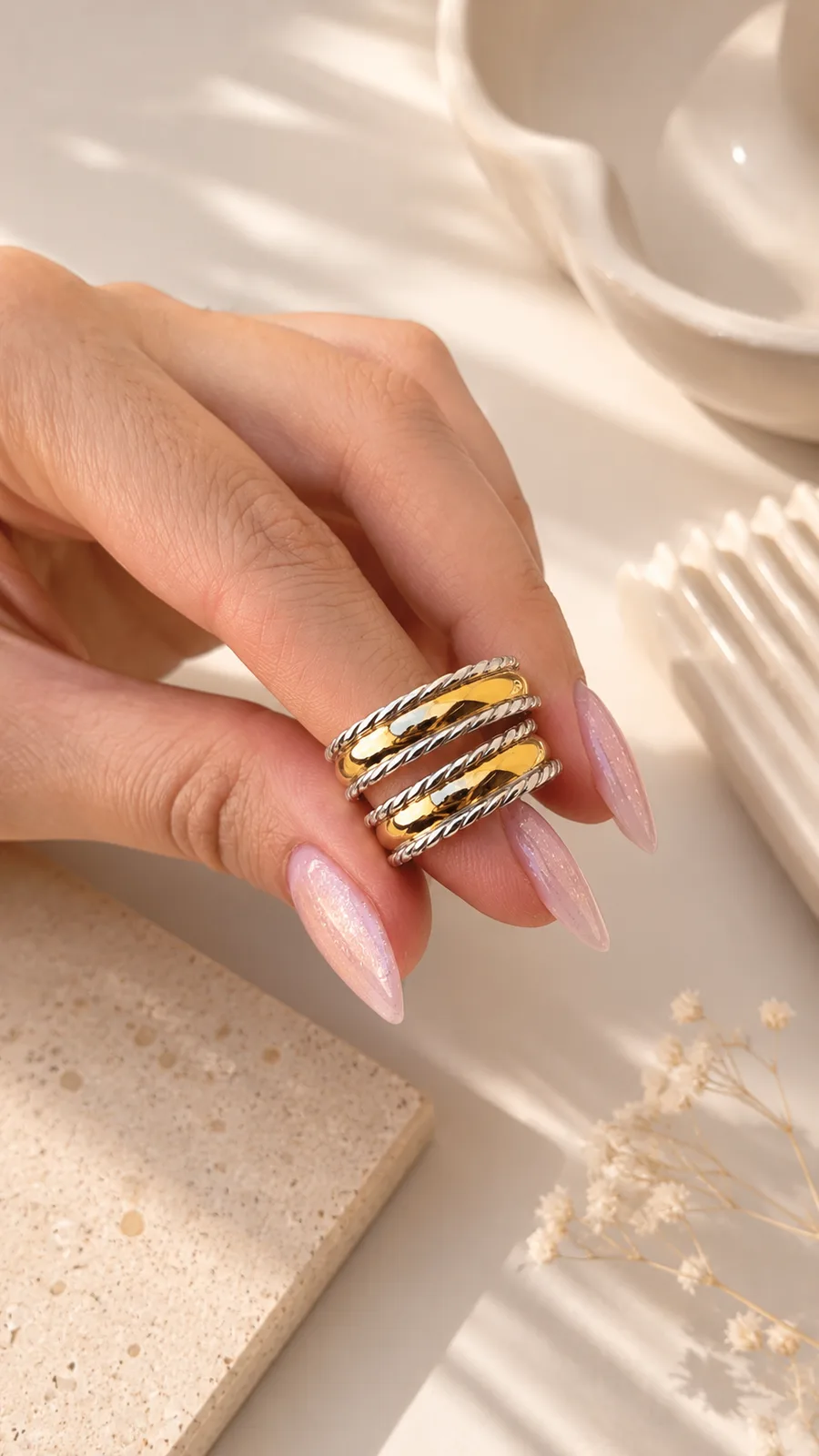 Anillo 3 Cintas